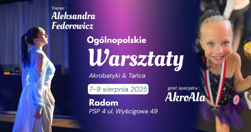 Warsztaty Taneczno- Akrobatyczne