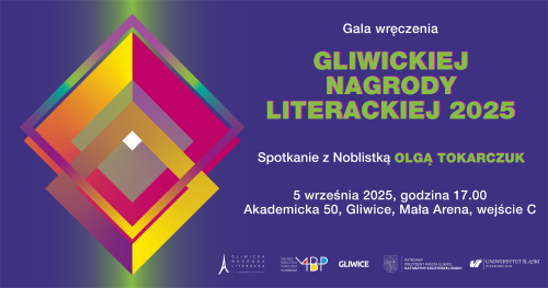Gala Gliwickiej Nagrody Literackiej - podpisywanie książek przez Olgę Tokarczuk
