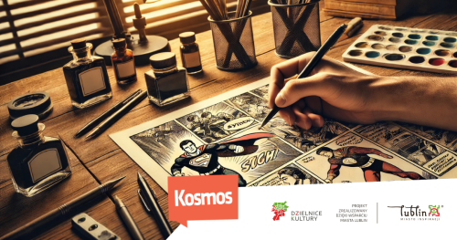 Komiksowe (po)rysunki w Kosmosie! - warsztaty z Dominikiem Szcześniakiem