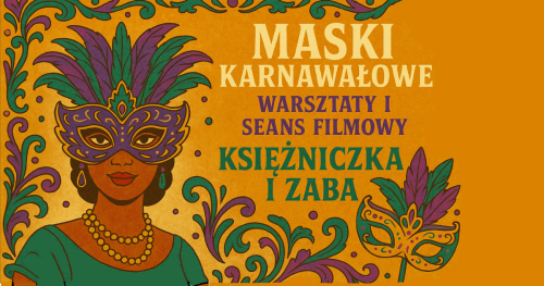 Karnawał w Nowym Orleanie - stwórz własną maskę!