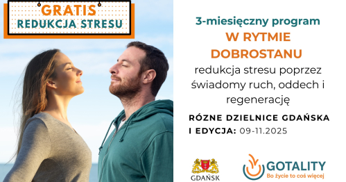 W rytmie dobrostanu - redukcja stresu - I edycja (jeśli bilety wyprzedane - patrz niżej po inne możliwości zapisu)