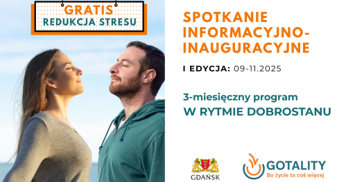 Spotkanie informacyjno-inauguracyjne "W rytmie dobrostanu - redukcja stresu"
