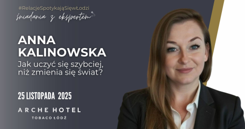 Networkingowe Śniadanie z Ekspertem 25.11: Anna Kalinowska
