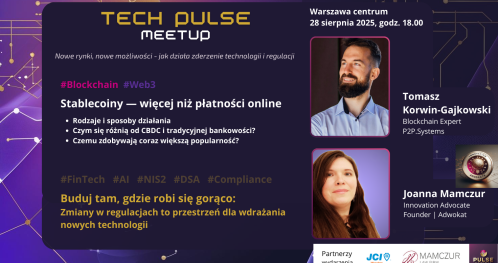 Tech Pulse Meetup: Nowe nisze dla rozwiązań technologicznych