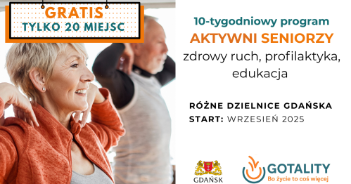 Aktywni seniorzy -  zapisy na edycję 2025