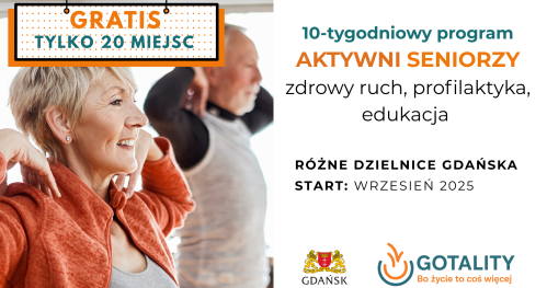 Aktywni seniorzy -  zapisy na edycję 2025