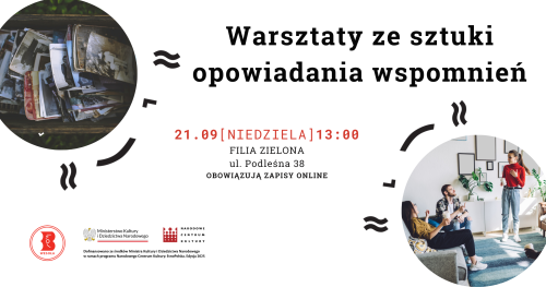 Warsztaty ze sztuki opowiadania wspomnień