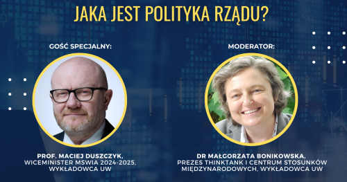 TEN Special Guest Briefing: Imigranci w Polsce. Jaka jest polityka rządu?