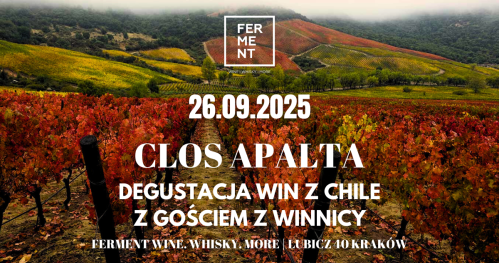 Clos Apalta - degustacja win z gościem z winnicy | Clos Apalta - wine testing with guest in English