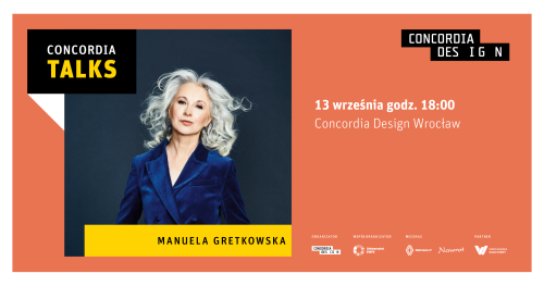 Concordia Talks - Spotkanie z Manuelą Gretkowską