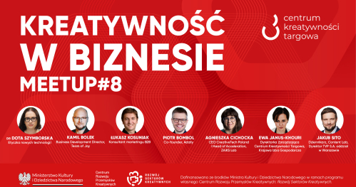 Kreatywność w biznesie - MEETUP#8
