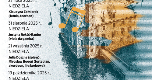 Tajemnicza historia czyli sekrety violi. Recital Justyny Rekść - Raubo - viola da gamba w Zamku na wodzie.