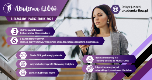 Akademia FLOW - Rozwojowy wyjazd dla kobiet w Bieszczady
