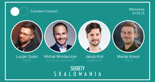 Founders Connect 5: Sekrety skalowania