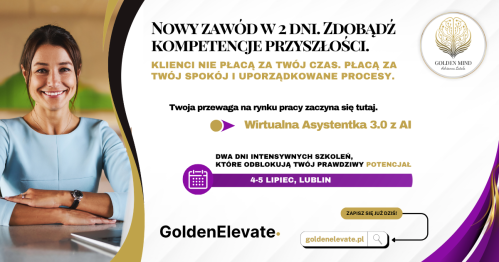 Wirtualna Asystentka 3.0 z AI - GoldenElevate