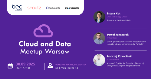 Cloud and Data Meetup Warsaw