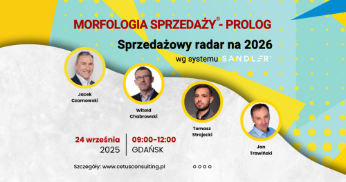 Morfologia Sprzedaży - Prolog. Sprzedażowy Radar na 2026.