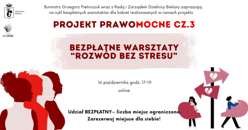 Warsztaty dla kobiet "Rozwód bez stresu". PrawoMocne cz.3