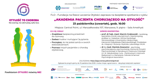 AKADEMIA PACJENTA CHORUJĄCEGO NA OTYŁOŚĆ
