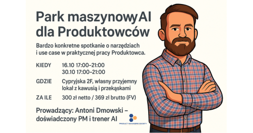 Park maszynowy AI dla Produktowców - szkolenie