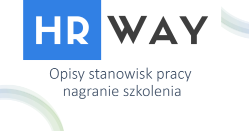 Opisy stanowisk pracy - szkolenie online -  NAGRANIE SZKOLENIA
