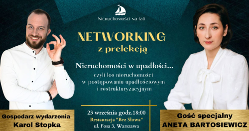 🏡 Nieruchomości na Fali ⛵🌊 - spotkanie networkingowe z prelekcją