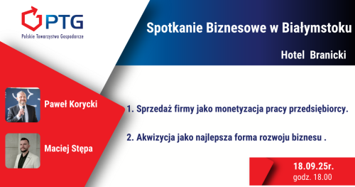 Wieczór Biznesowy w Białymstoku