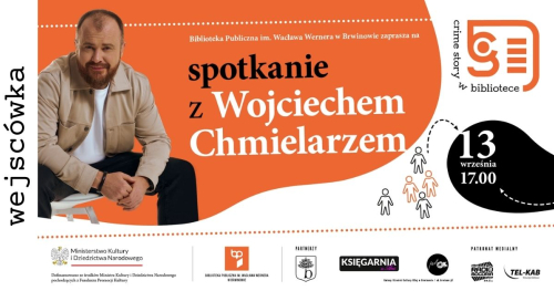 Spotkanie autorskie z Wojciechem Chmielarzem