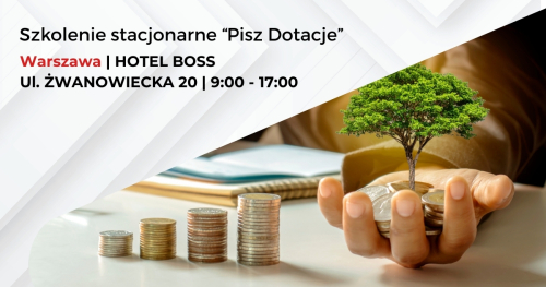 Akademia Dotacji OSCBR - Szkolenie stacjonarne 26.09.2025