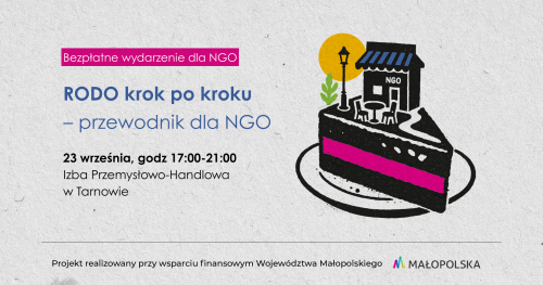 RODO krok po kroku - przewodnik dla NGO