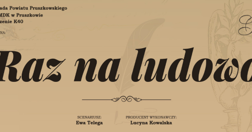 Salon Poezji K40 "Raz na ludowo"