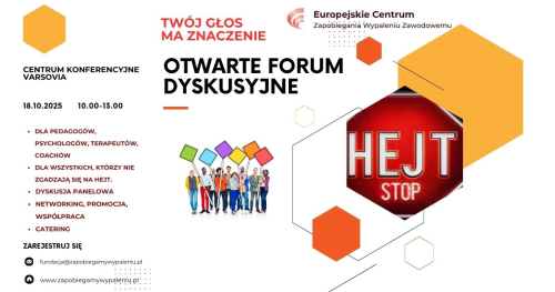 OTWARTE FORUM DYSKUSYJNE "HEJT STOP"