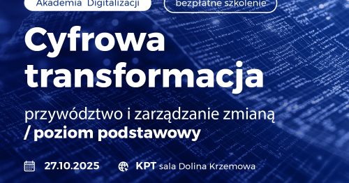 Cyfrowa transformacja, przywództwo i zarządzanie zmianą