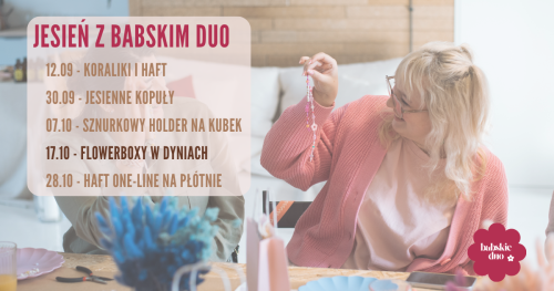 FLOWERBOXY W DYNIACH - Jesień z Babskim Duo