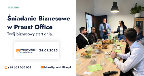 Śniadanie Biznesowe w Praust Office