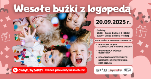 Wesołe buźki z logopedą - 20.09.2025