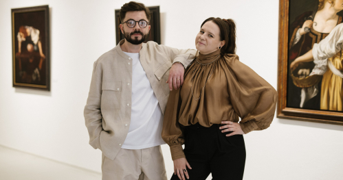 Oprowadzanie autorsko-kuratorskie po wystawie "Tomasz Poznysz/ Pod skórą" w Galerii Miejskiej