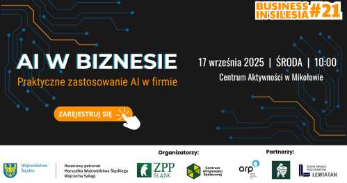 "AI W BIZNESIE - Praktyczne zastosowanie AI w firmie"