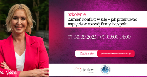 Zamień konflikt w siłę - jak przekuwać napięcia w rozwój firmy i zespołu
