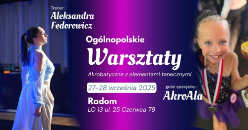 Warsztaty Akrobatyczne z elementami tanecznymi