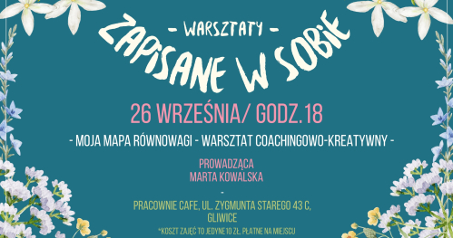 Moja mapa równowagi - warsztat coachingowo-kreatywny