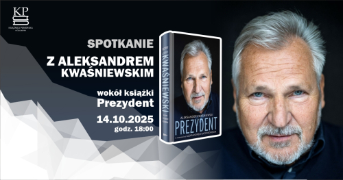 Spotkanie z Aleksandrem Kwaśniewskim wokół książki "Prezydent"