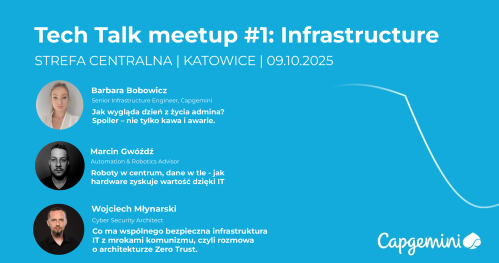 Tech Talk | MeetUp #1: Infrastructure | Katowice