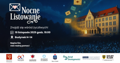 Nocne Listowanie na PWr 2025