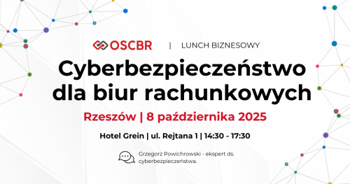Lunch Biznesowy OSCBR - Rzeszów 8.10.2025