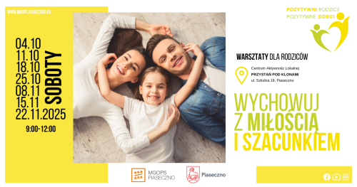 Warsztaty Pozytywnej Dyscypliny dla Rodziców