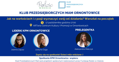 Klub Przedsiębiorczych Mam Ornontowice- 17.10.2025