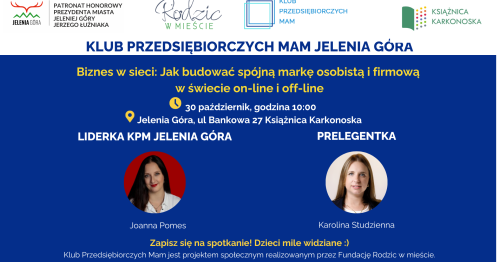Klub Przedsiębiorczych Mam Jelenia Góra - 30.10.2025