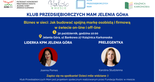 Klub Przedsiębiorczych Mam Jelenia Góra - 30.10.2025