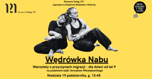 "Wędrówka Nabu" (warsztaty) - Rodzinne Niedziele z Historią w Muzeum Dulag 121